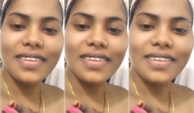 Newly Married Tamil Wife Showing Boobs Call