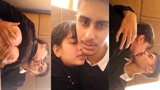 Desi Teen Couple Enjoying Kissing – Fingering Leaked Mms