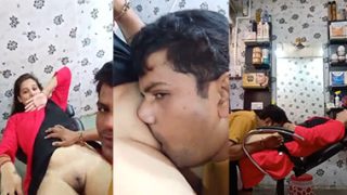 Desi Indian Couple Pussy Licking In Beauty Parlour Sex Clip