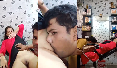Desi Indian Couple Pussy Licking In Beauty Parlour Sex Clip